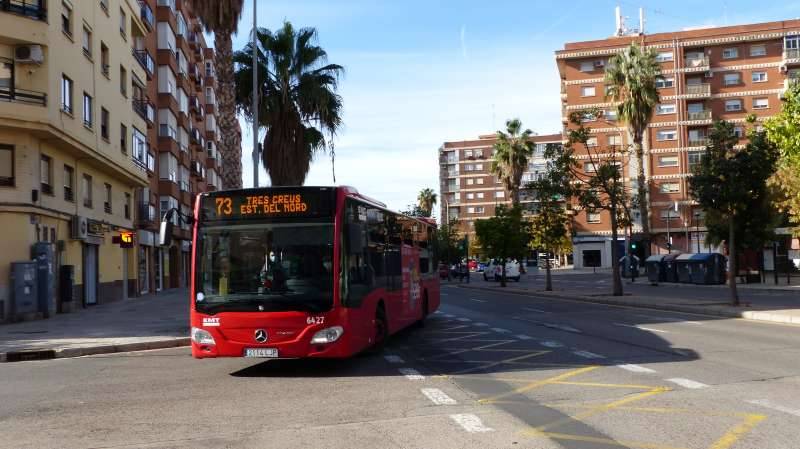 Autobús en València. EPDA.