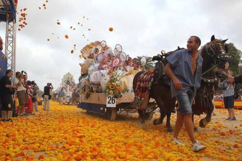 Carrozas en la batalla