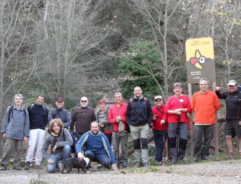 El grupo de la Asociación Cultural Cartuja de Valldecrist. FOTO VIU