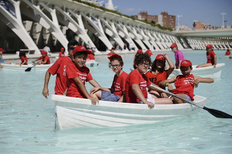 Escuela de verano, barcas