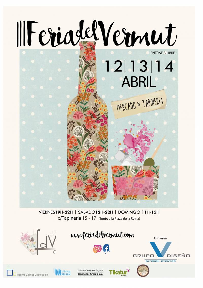 Cartel Feria Vermut