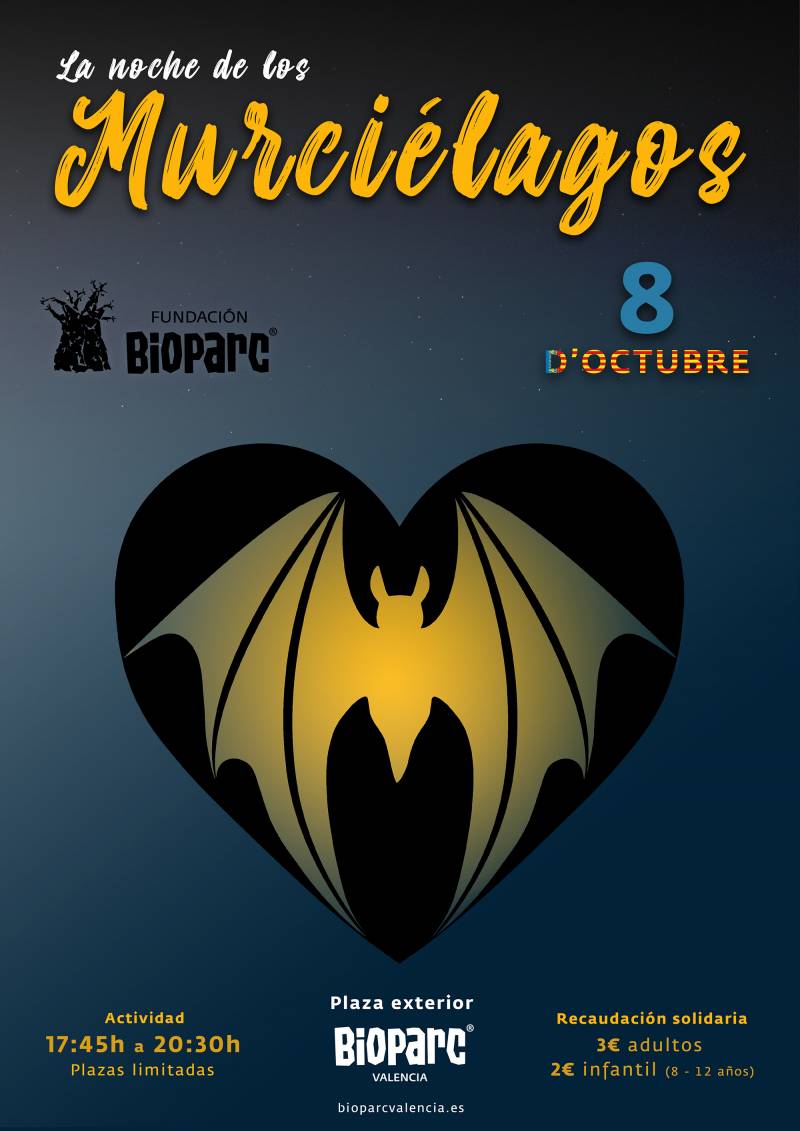 La noche de los murciélagos - BIOPARC Valencia 2019