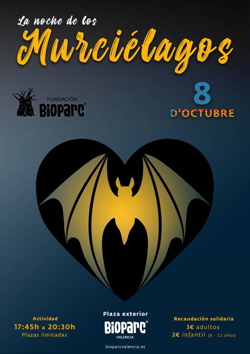 La noche de los murciélagos - BIOPARC Valencia 2019 La noche de los murciélagos - BIOPARC Valencia 2019