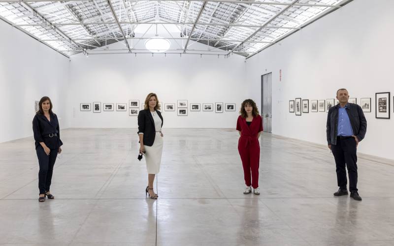 Sandra Guimaraes, Julia Castelló, Susana Lloret y Vicent Todolí. EPDA