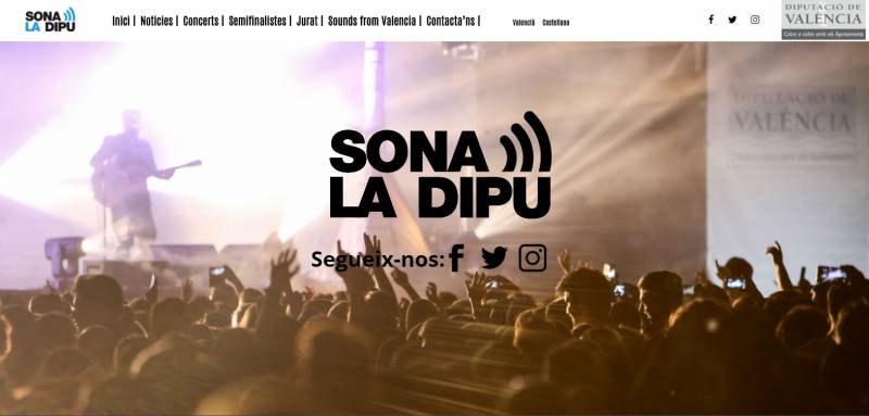 La nueva web del Sona la Dipu