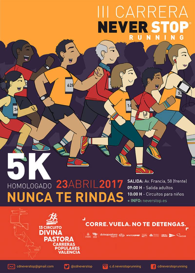 Cartel de la carrera