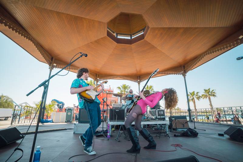 Música en directo en La Pèrgola./ EPDA