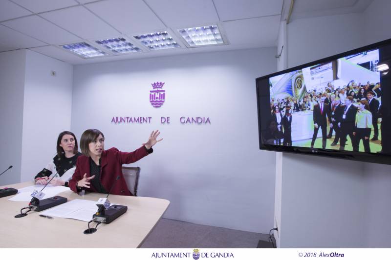 Roda prensa, balanç Gandia a FITUR