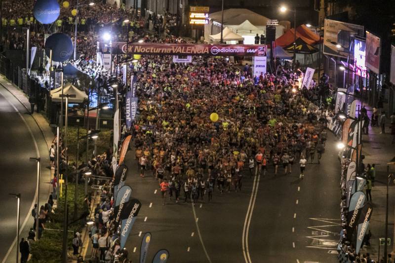 La 15K Nocturna Valencia Banco Mediolanum se celebrará el próximo 6 de junio