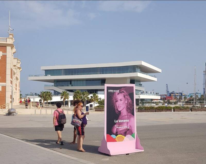 La exposición ?Conquistando libertades. Memoria de la diversidad valenciana? de los Gay Games en la Marina de València. EPDA