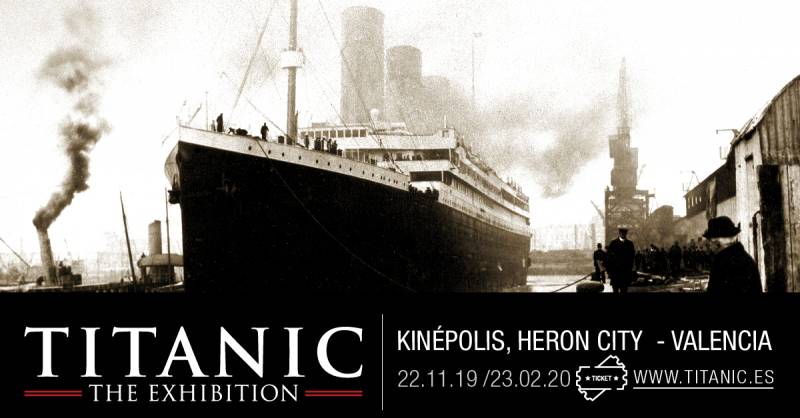 Exposición Titanic Valencia