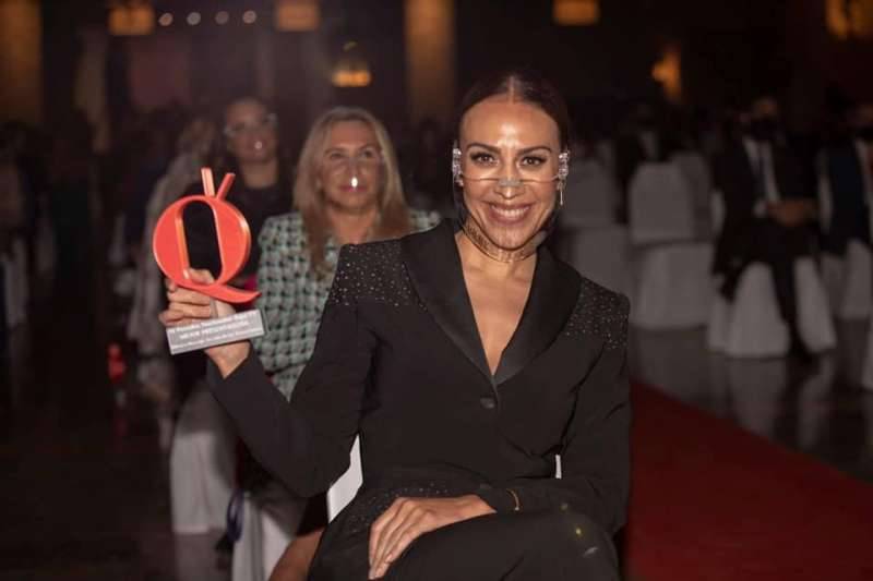 Mónica Naranjo en los Premios Aquí TV. EPDA