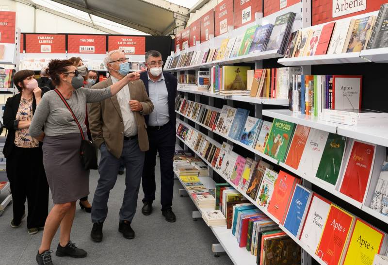 Inauguració de la Fira del Llibre.