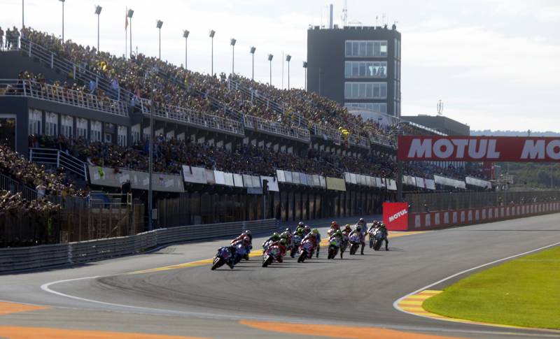 Salida Moto GP 2016