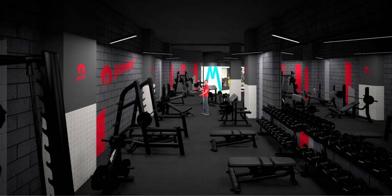Ilustración Interior Synergym Valencia Constitución Ilustración Interior Synergym Valencia Constitución