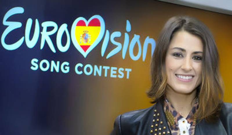 Barei, la representante española en el concurso europeo de la canción