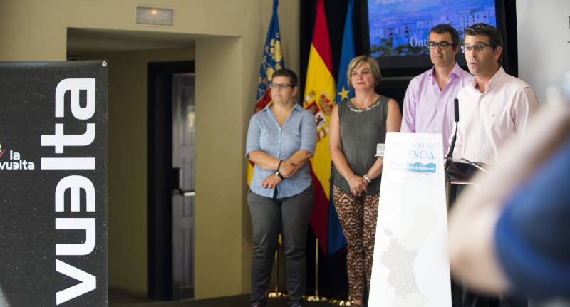 Presentación de la etapa valenciana de La Vuelta