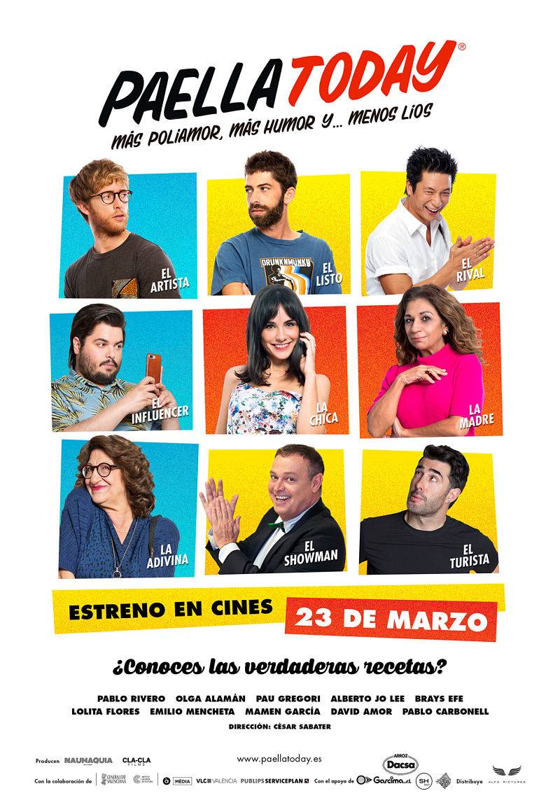 PAELLATODAY Estreno en cines 23 de marzo