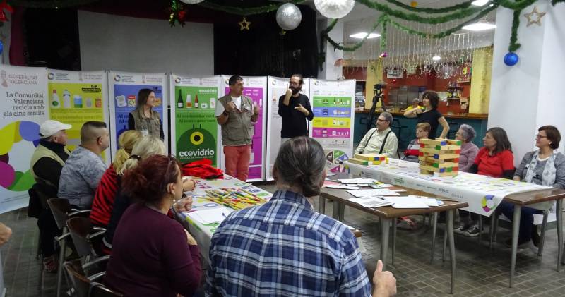 Talleres de educación y concienciación ambiental de Recicla con los Cinco Sentidos