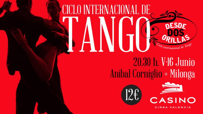 Ciclo Tango junio Casino Cirsa Valencia