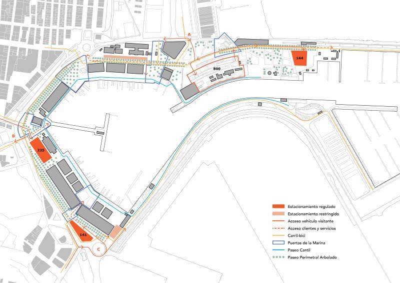 Mapa Marina Espacio Pu?blico