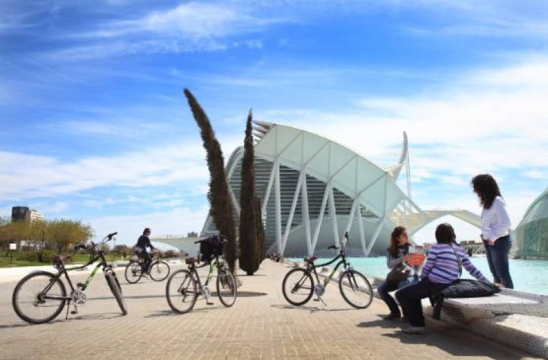 Una imagen de la Ciudad de las Artes y las Ciencias. // viu valencia