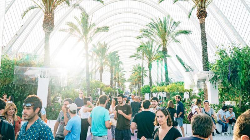 Jardín expuesto en el Umbracle. //viu valencia