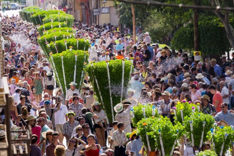 Panorámica de la Fiesta de les Alfabegues