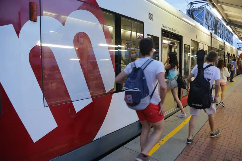 Metrovalencia, noche de San Juan