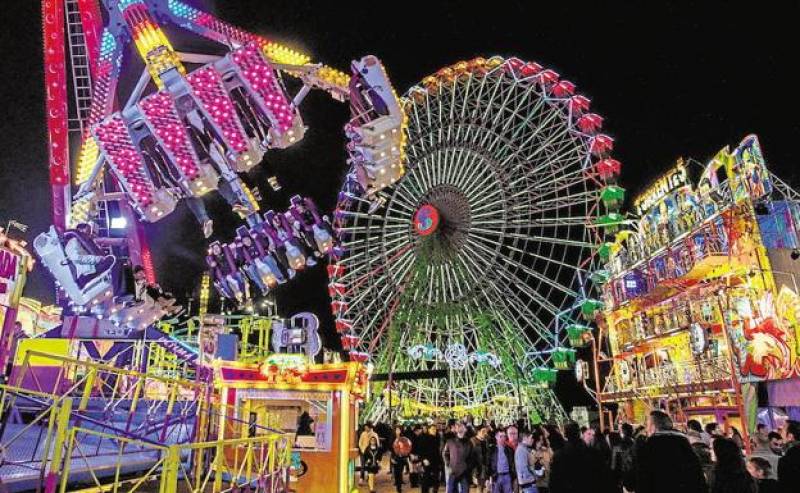 Imagen de archivo Feria de atracciones de València./ EPDA 