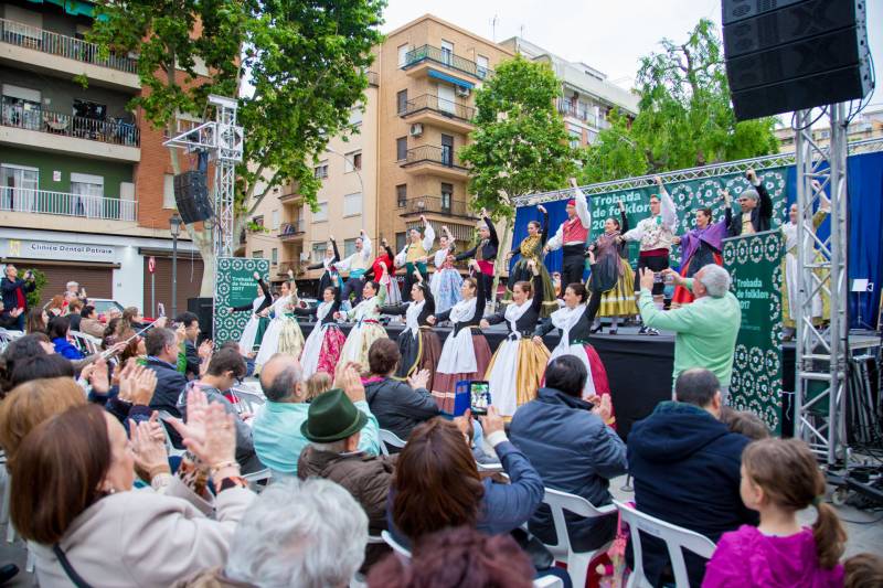 Trobada Folklore - València. Barri Patraix