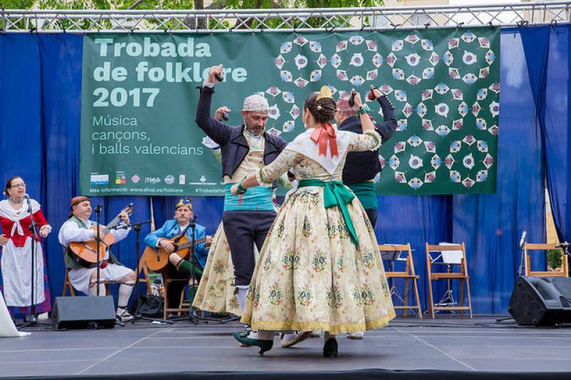 Trobada de Folklore als barris de la ciutat de València