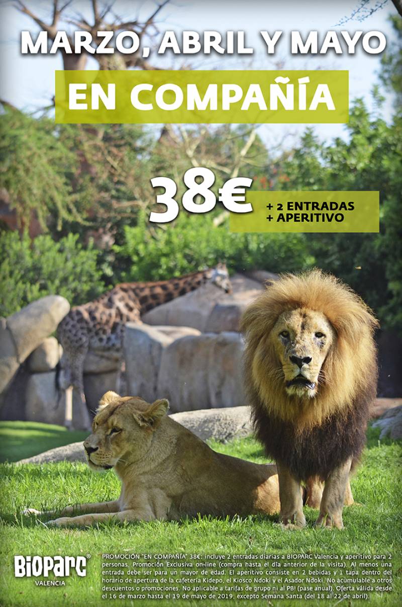 Promoción primavera 2019 - BIOPARC Valencia