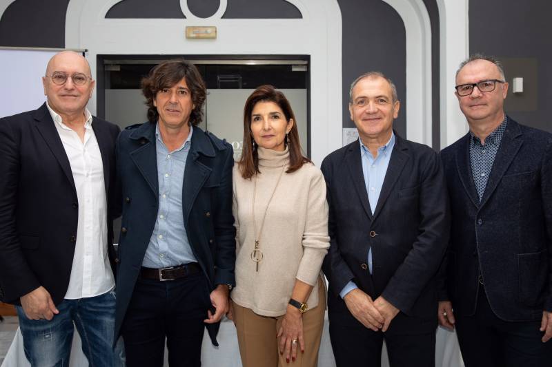 Josep Lozano, Miguel de Vicente, Isabel Cosme, Antoni Bernabé y Paco Mora