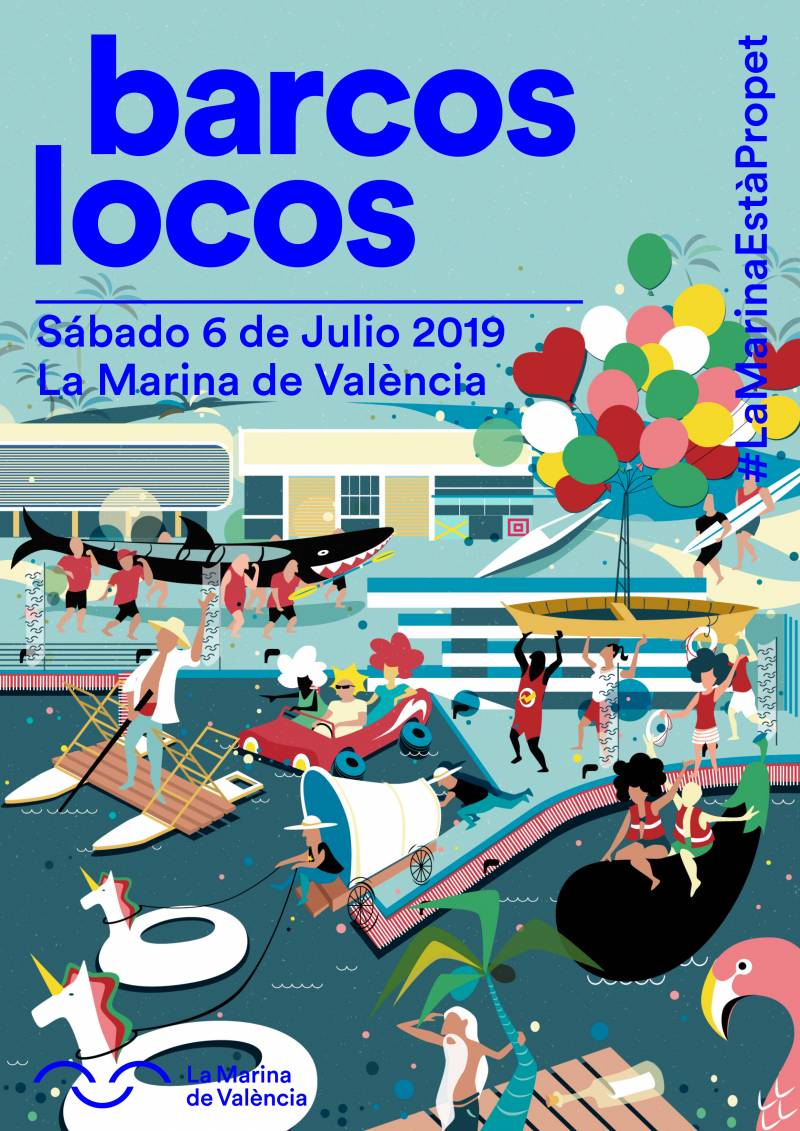 Cartel barcos locos