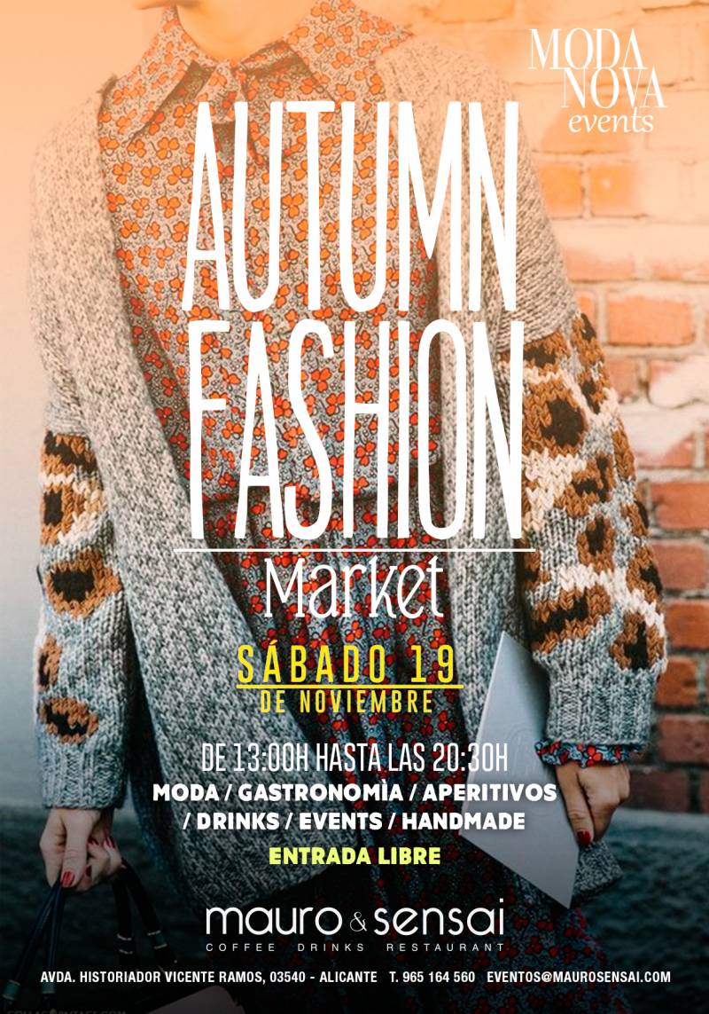 Autumn Fashion Market Alicante