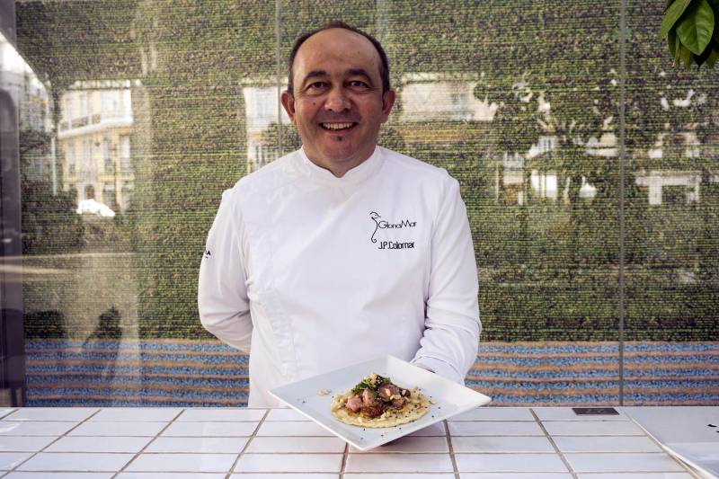 José Colomar, chef del restaurante Gloriamar en Piles