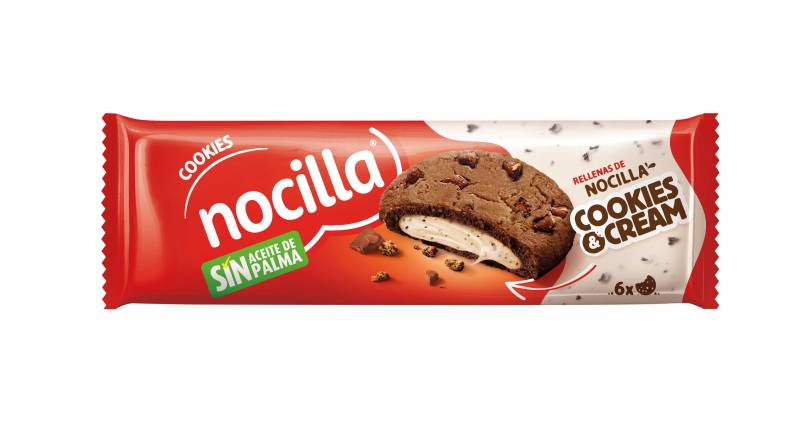 El sabor se presenta tanto en formato crema como en galletas, ampliando así la familia de Nocilla Cookies. /EPDA