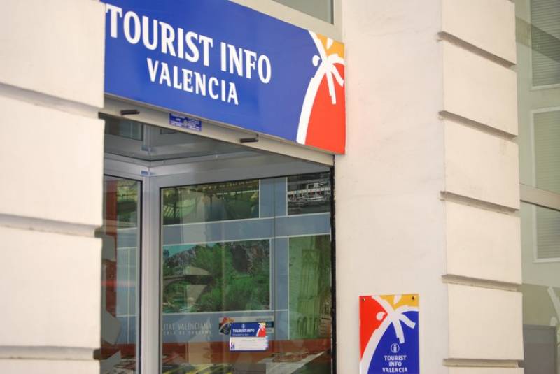 Oficina de Tourist info en València. Imagen: GVA