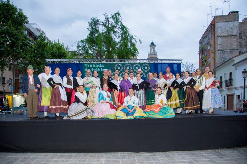 Un dels grups participants en la present edició de la Trobada de Folklore