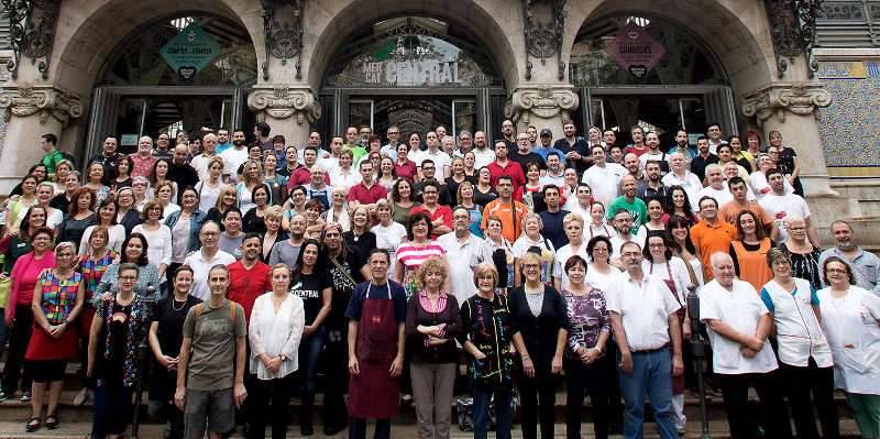 Trabajadores del Mercat Central