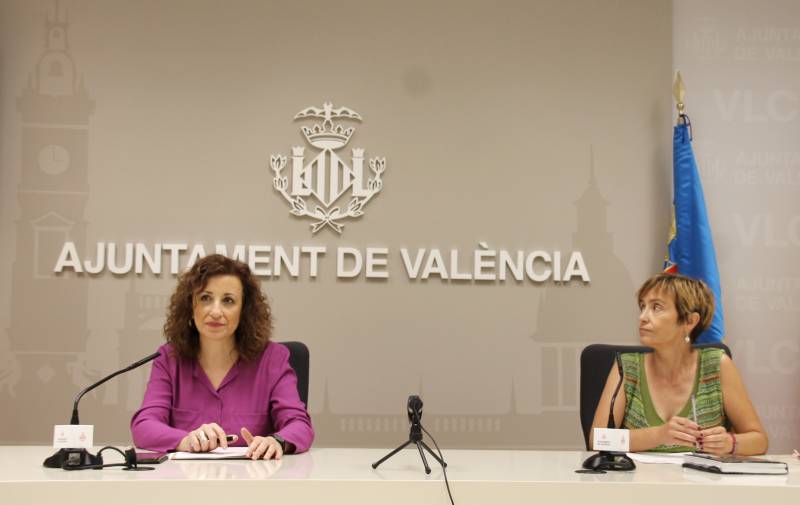 Maite Ibáñez y Marta Banyuls. VIU