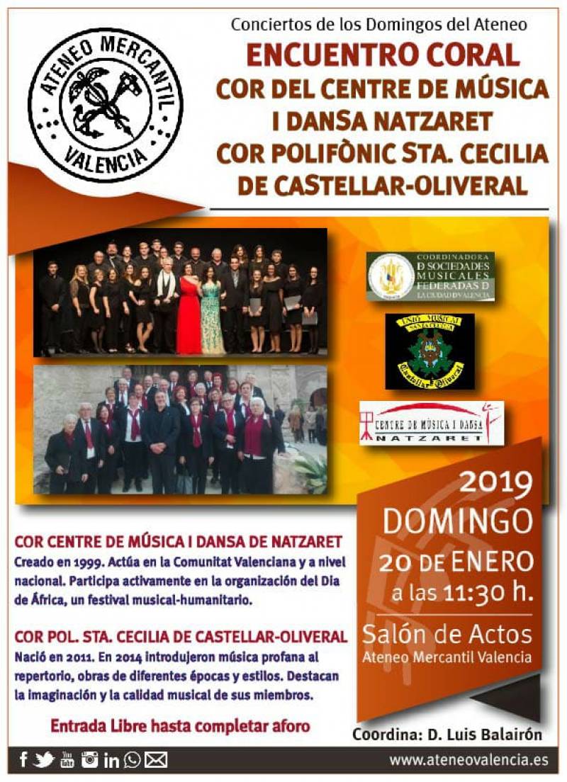 Cosomuval Conciertos 2019