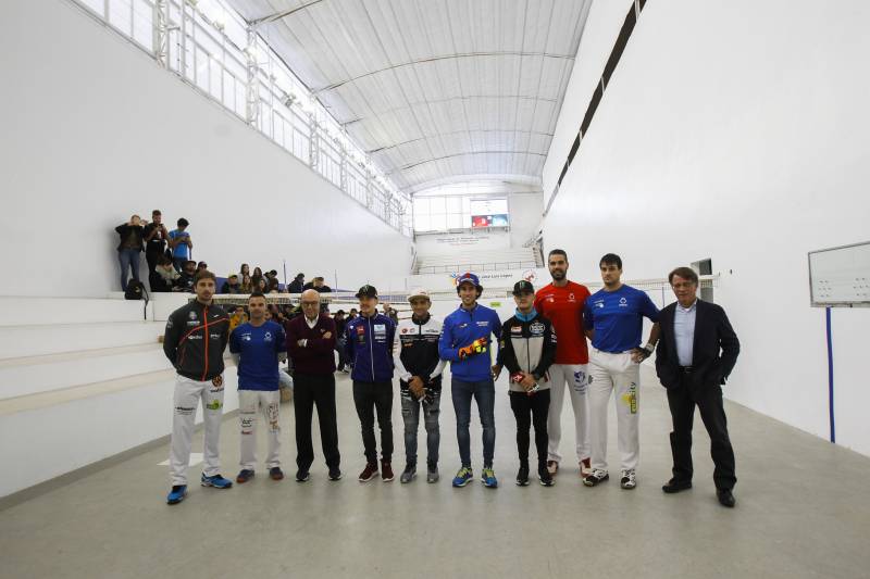 Pilotos y Pilotaris en el Trinquet de Pelayo ValenciaGP