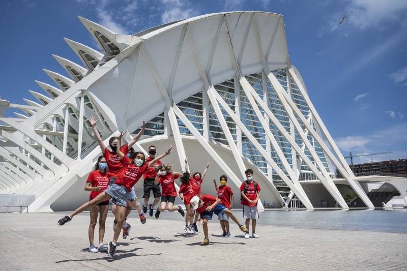 Niños haciendo deporte. EPDA.