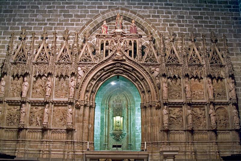 Santo Grial en la catedral de Valencia. FOTO EPDA