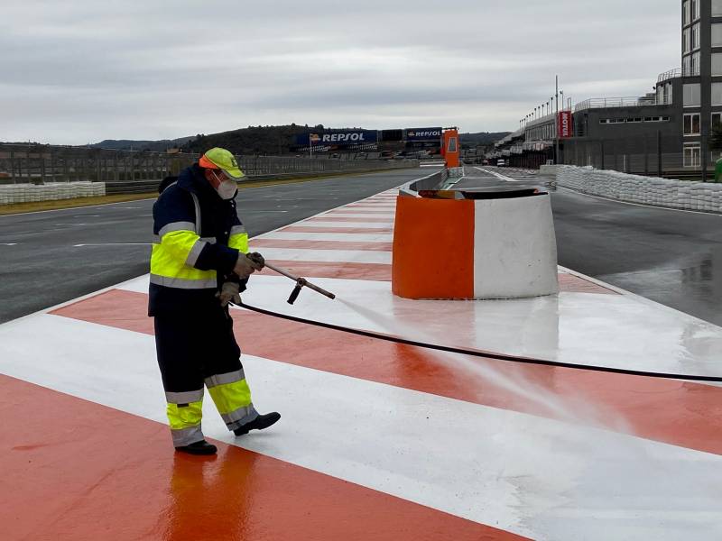 Limpieza del circuito. EPDA.