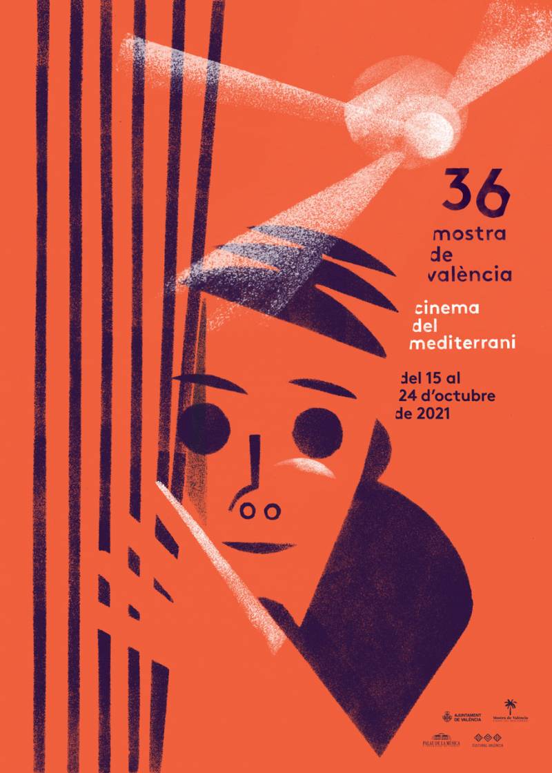 Cartell de la 36a edició de la Mostra de València-Cinema del Mediterrani. EPDA