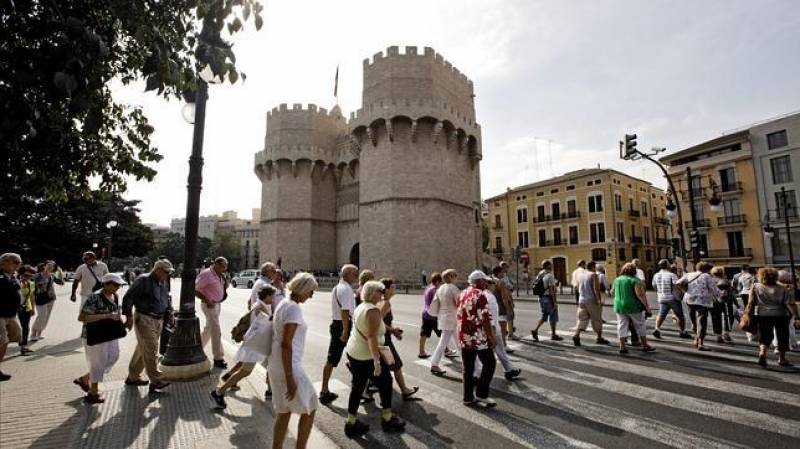 Grupos de turistas