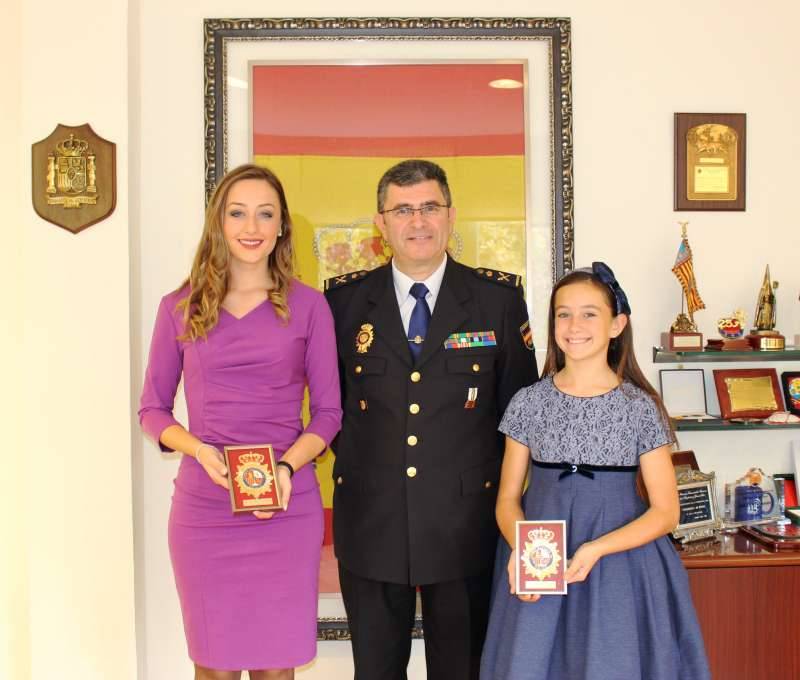 Rocío Gil y Daniela con José Javier Cuasante